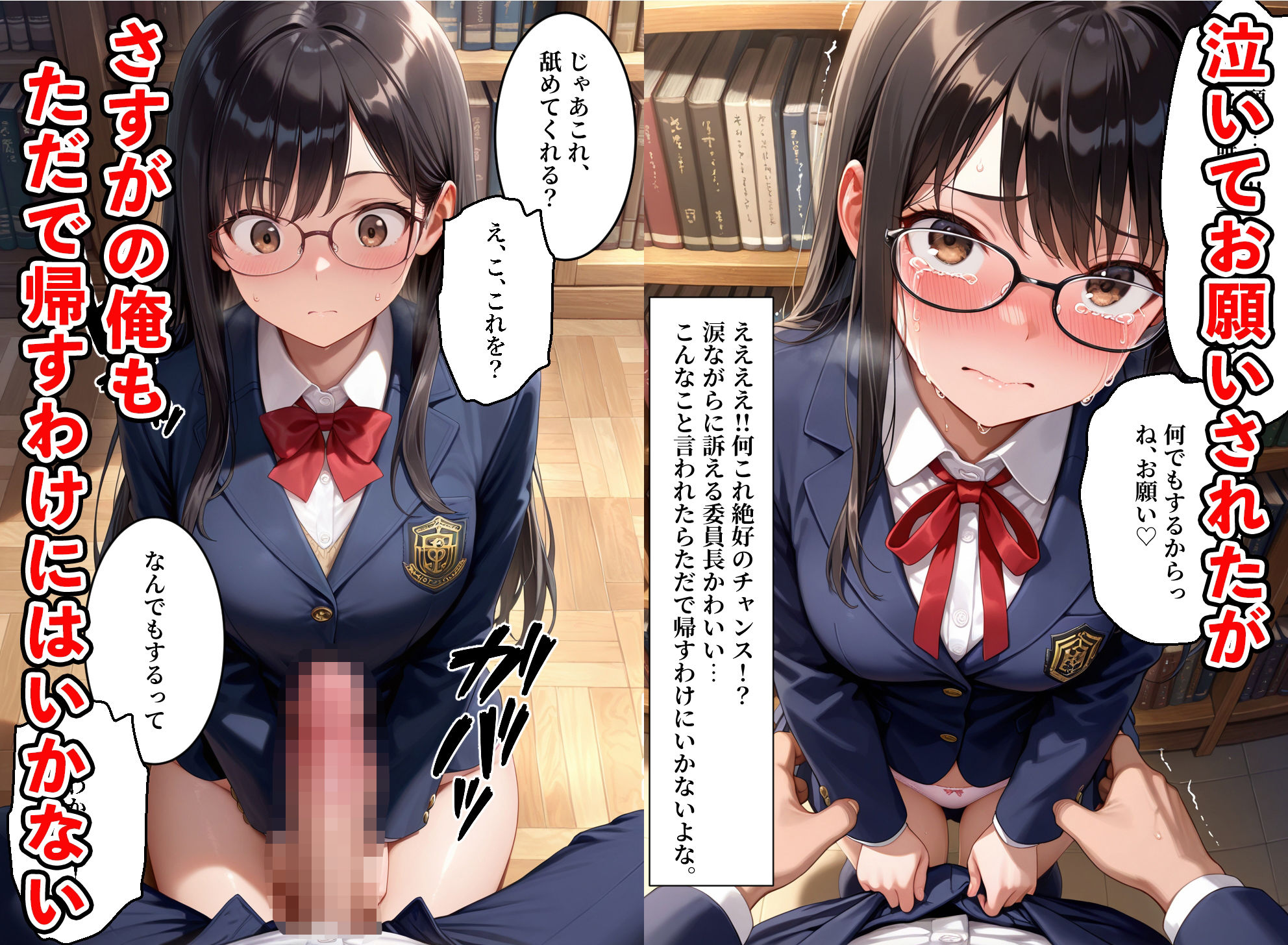 学年1の秀才の弱み握ってわからせセックスしたらメス堕ちした話 画像2