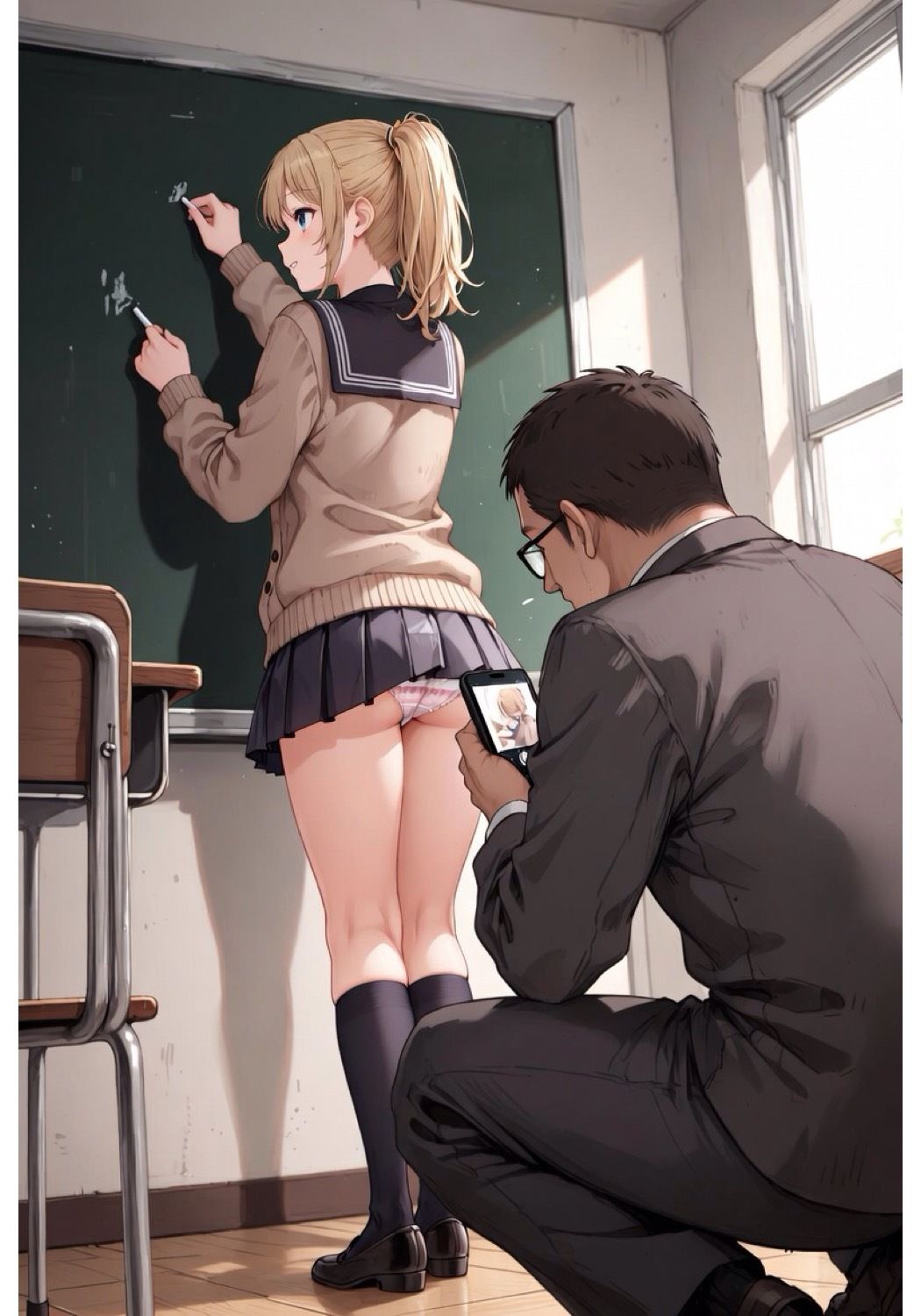 教室は戦場 サンプル画像 2