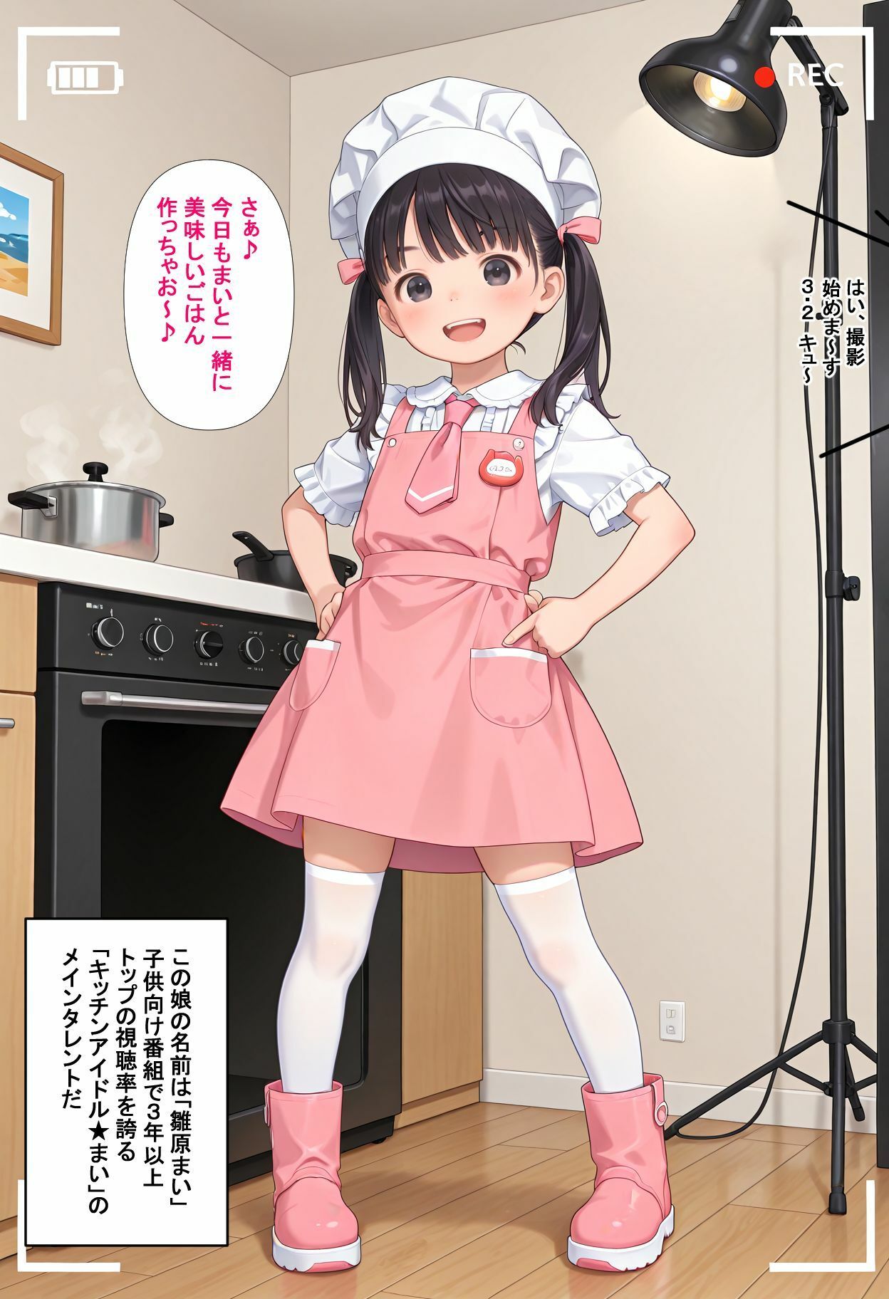 キッチンアイドルまいRe―夜に溶ける純白の笑顔―1