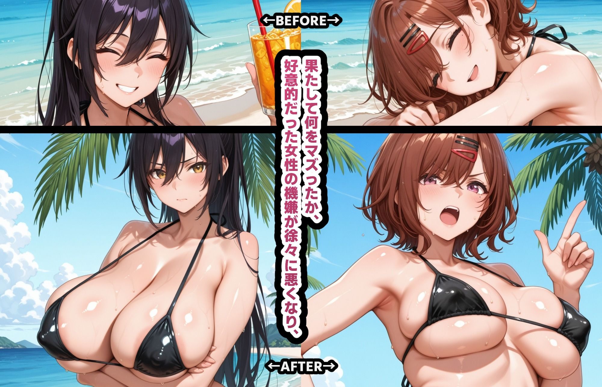 メチャクチャに嫌われてからのレ●プが一番気持ち良いから。【円香＆咲耶】 サンプル1