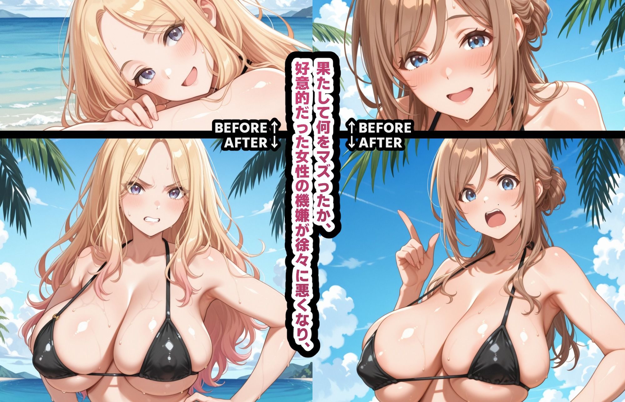 メチャクチャに嫌われてからのレ●プが一番気持ち良いから。【星南＆莉波】 サンプル1