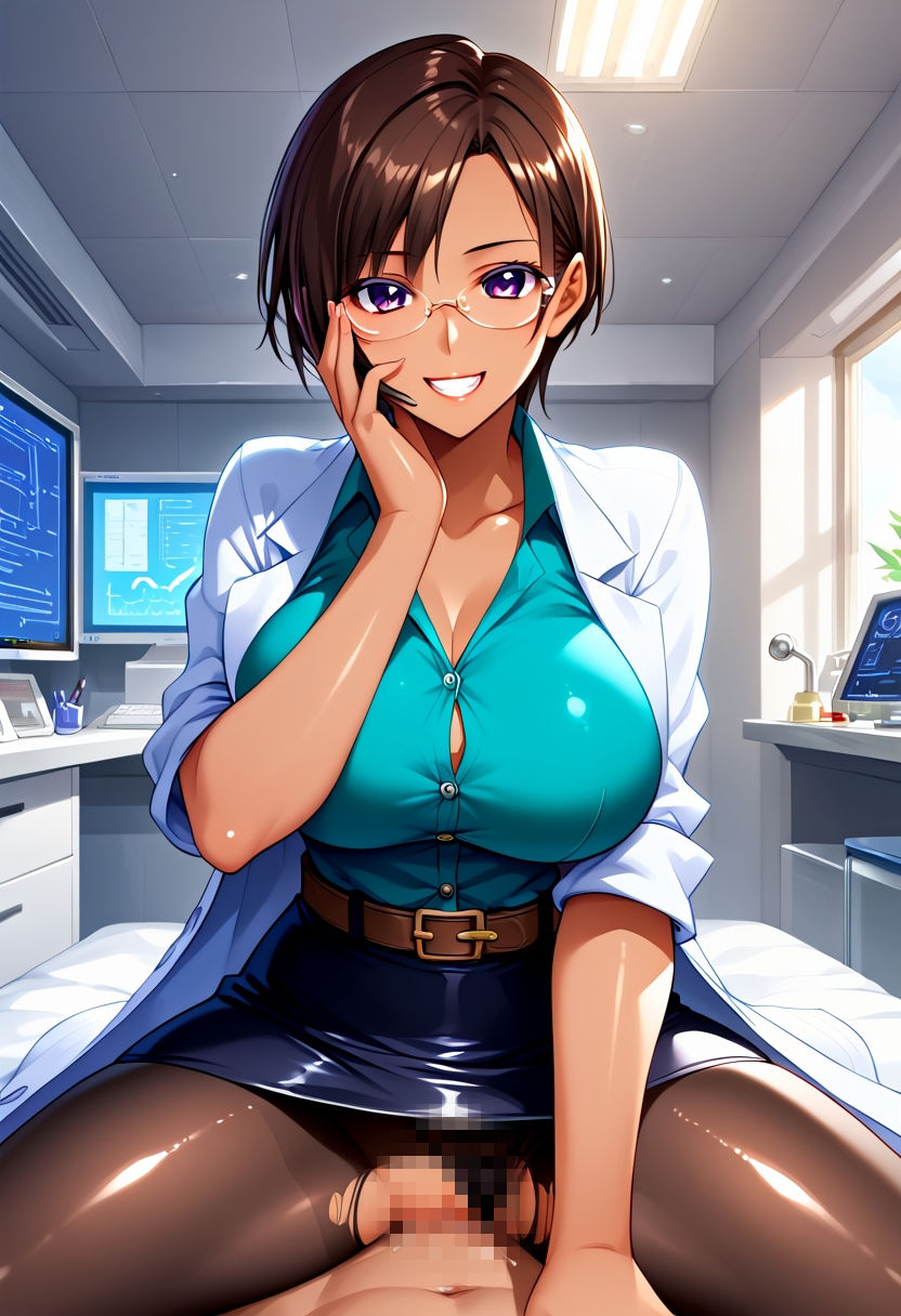 AIさんに描いてもらった魅力的なサンプル採取する研究員さん 画像7