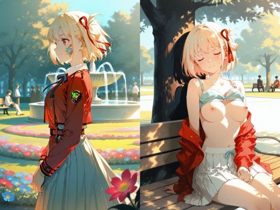 公園の休日に堕とされた秘密任務:絶対服従リコ○○ ちさ〇 サンプル画像 1