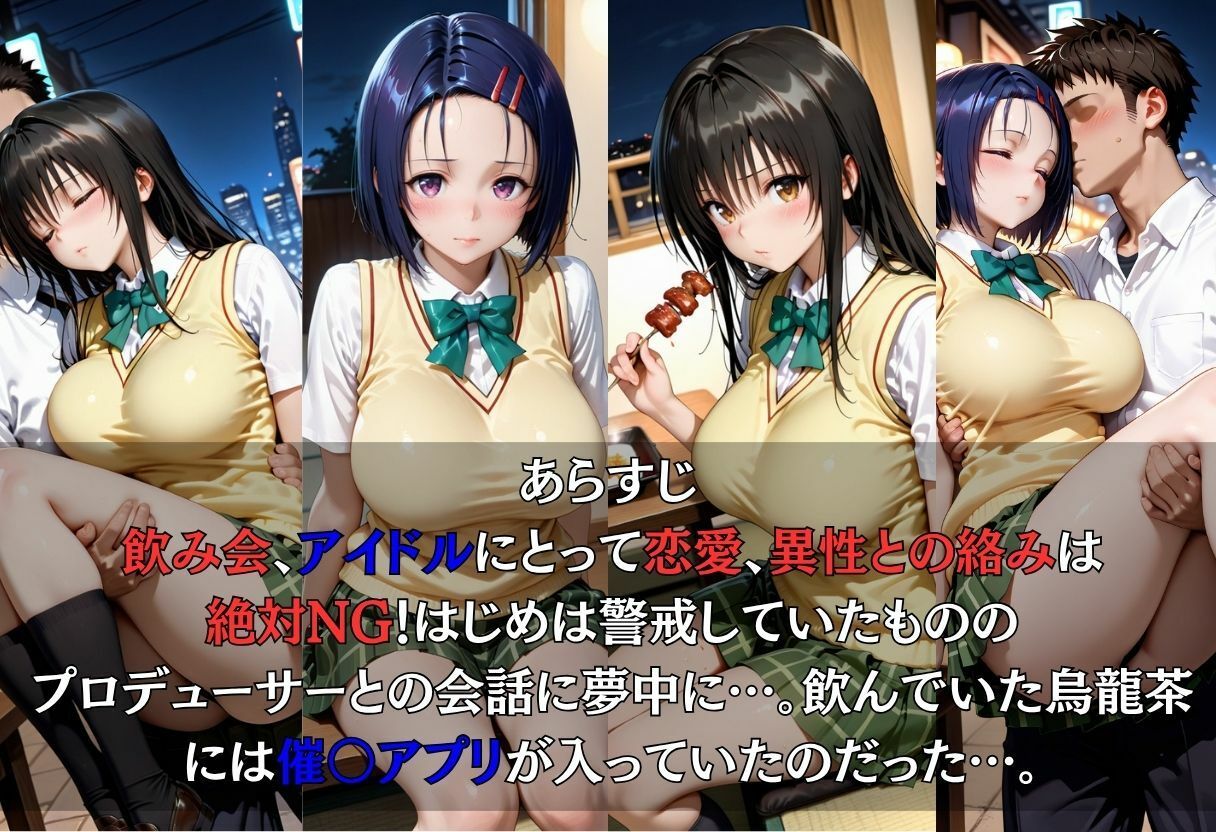 「催●飲み会で強●枕営業！ 〜アイドル志望の純情ボディが喰い散らかされる夜〜」 サンプル1