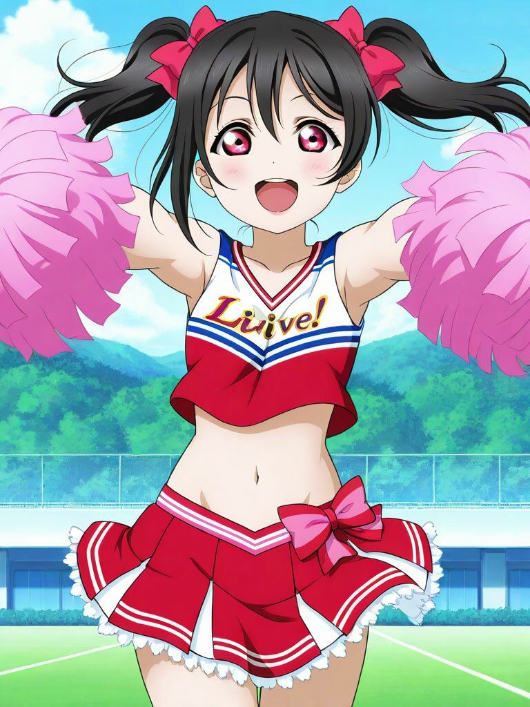 矢澤に〇チアガールコス 235枚_4