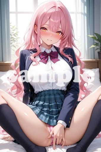 「ねえ…集中できない」制服彼女とお家えっち【CG130枚+動画2分18秒】 画像2