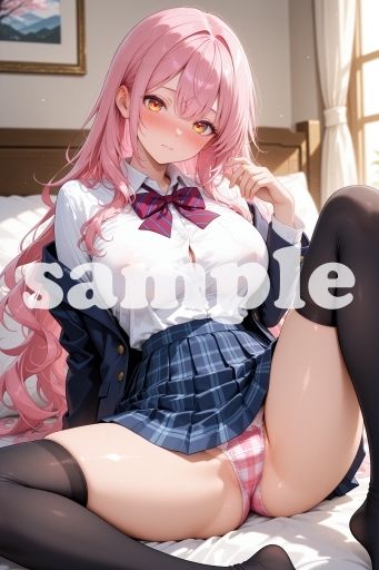 「ねえ…集中できない」制服彼女とお家えっち【CG130枚+動画2分18秒】 画像7
