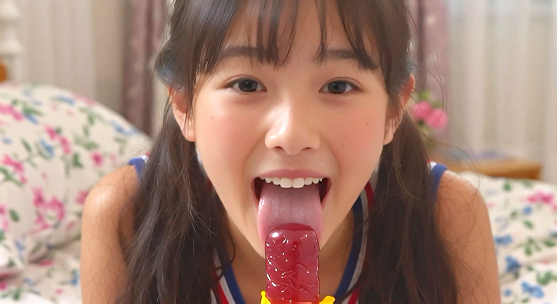 ひたすらキャンディを舐める動画集 画像2