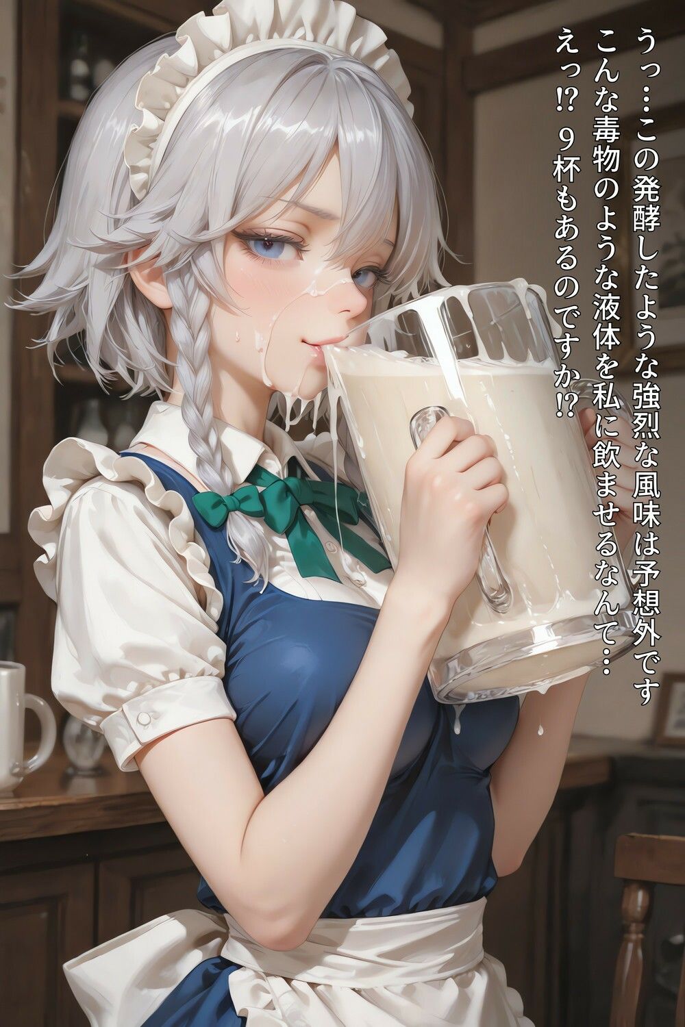 十六夜咲夜の極上体験レポート  地下検証室の七日間 【東方】【7フェチ】【500枚】 サンプル9