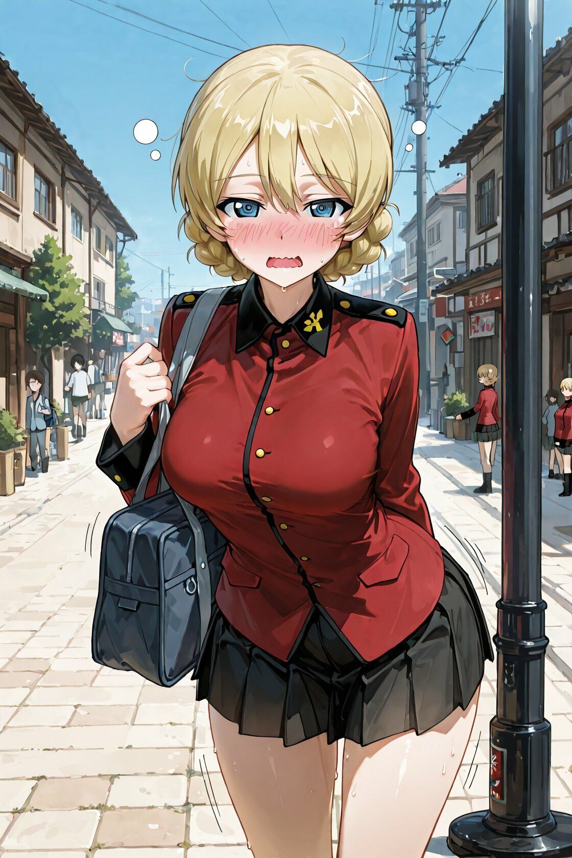 特殊な催●アプリを使って エッチモードになった戦車女子たち 画像5