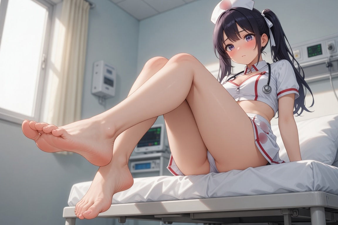 無防備な素足【脚・足裏CG集/全60枚】 サンプル3