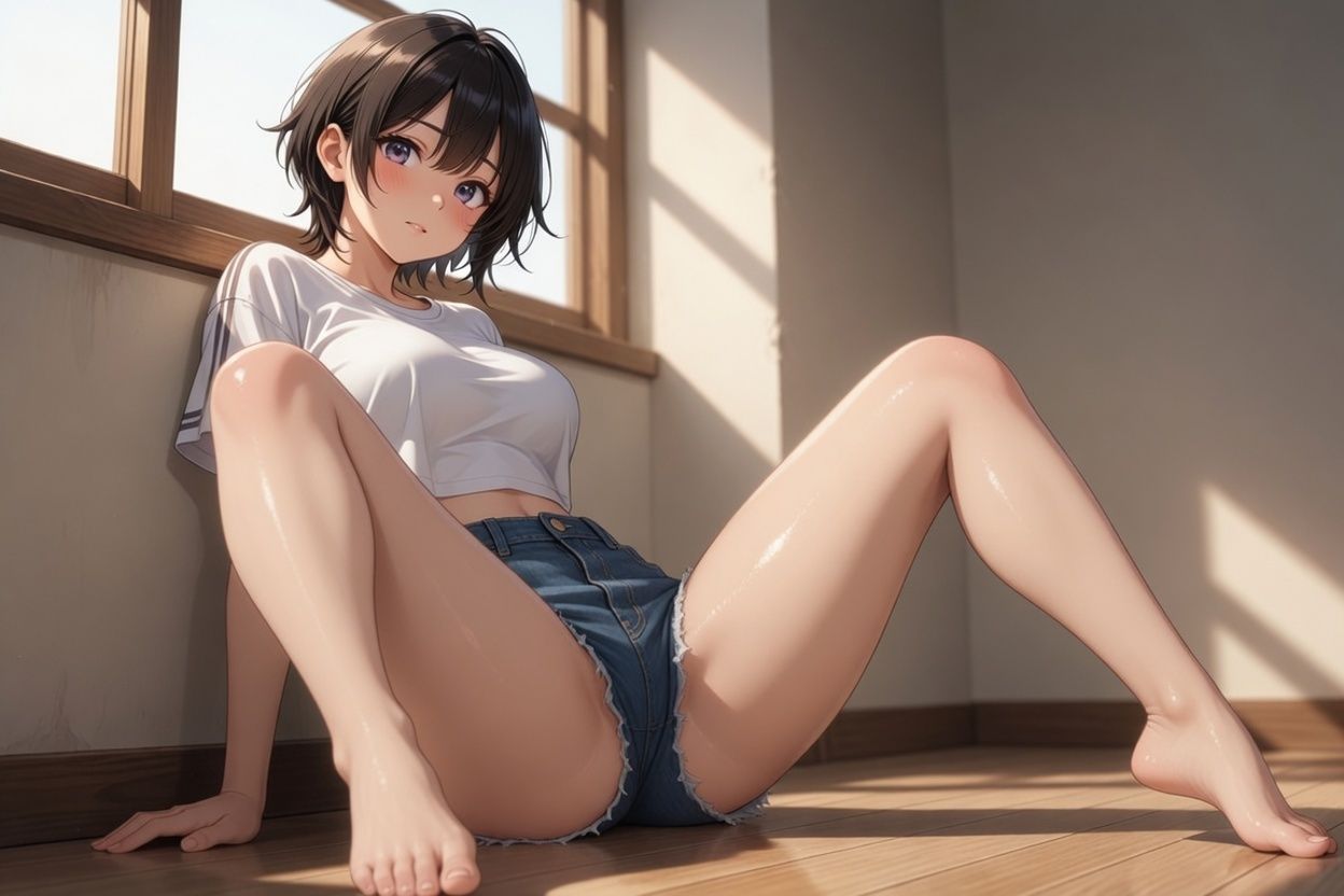 無防備な素足【脚・足裏CG集/全60枚】 サンプル4