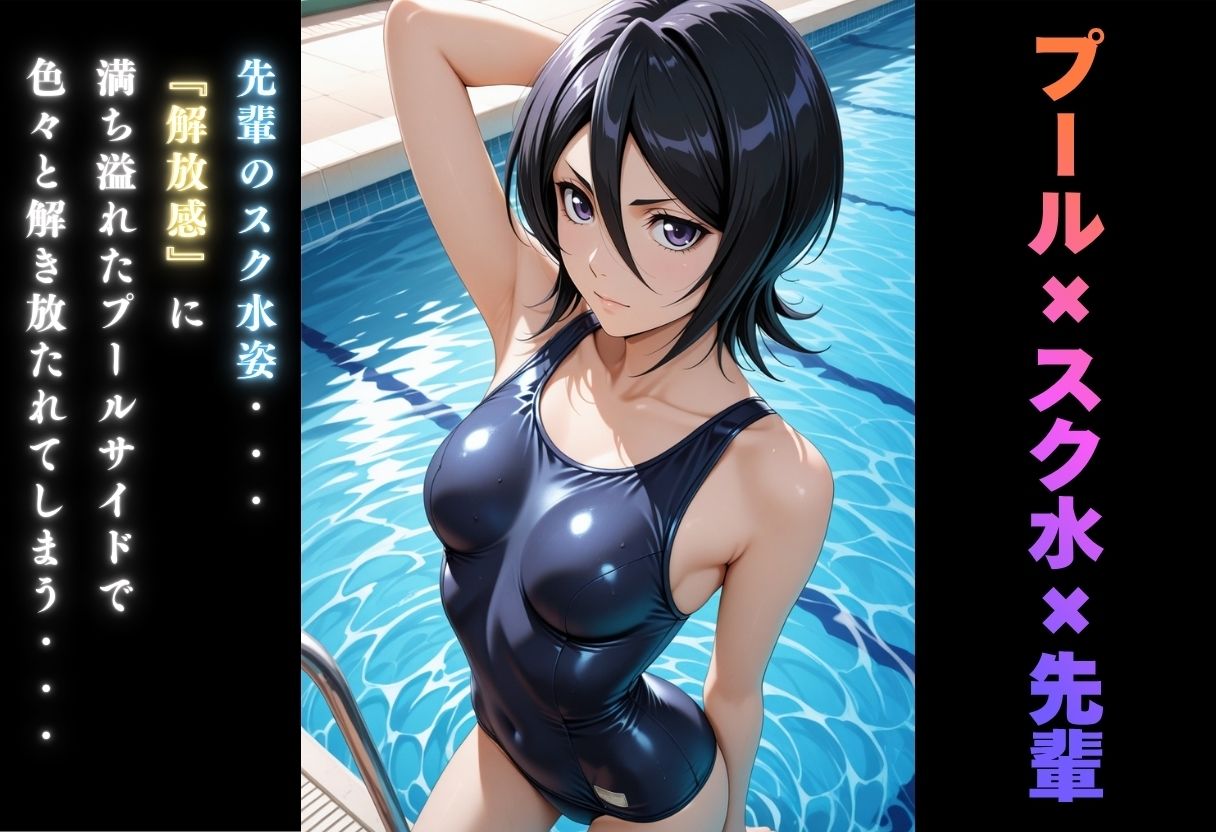 【学園ヒロイン〜俺たちの肉便器】〜ブリ◯チ〜朽木ル◯ア編〜 画像4