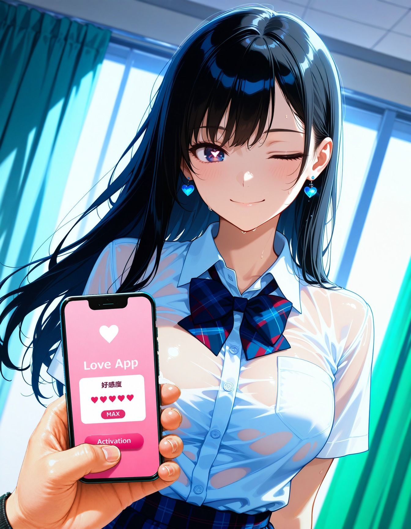 惚れアプリで孕ませ調教 Vol.1 学園編 画像2