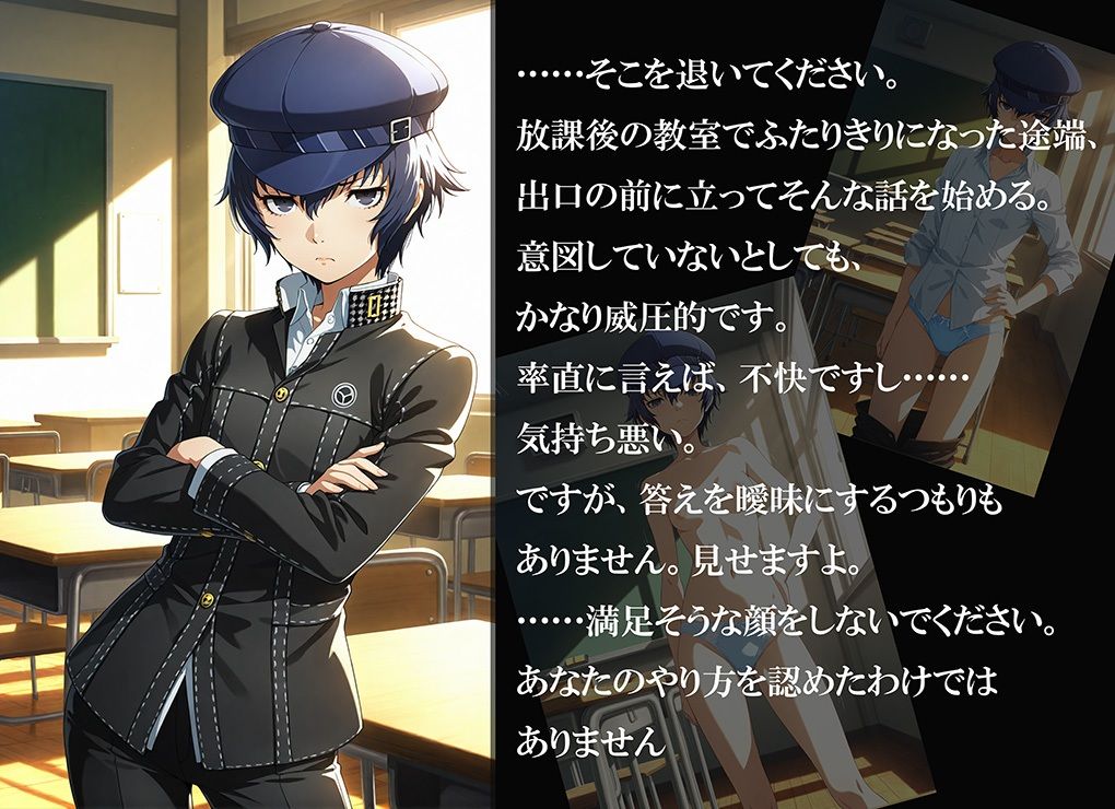【CG500枚！】Per（はーと）ona4 嫌パン＆嫌パイ！嫌な顔でパンツとおっぱいを見せる仲間たち サンプル9