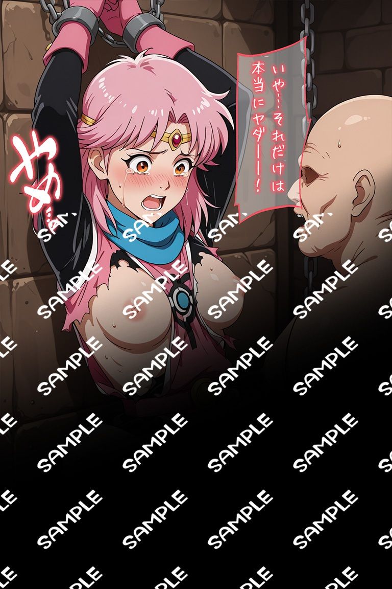 投獄された僧侶戦士 囚われたマァム 画像9