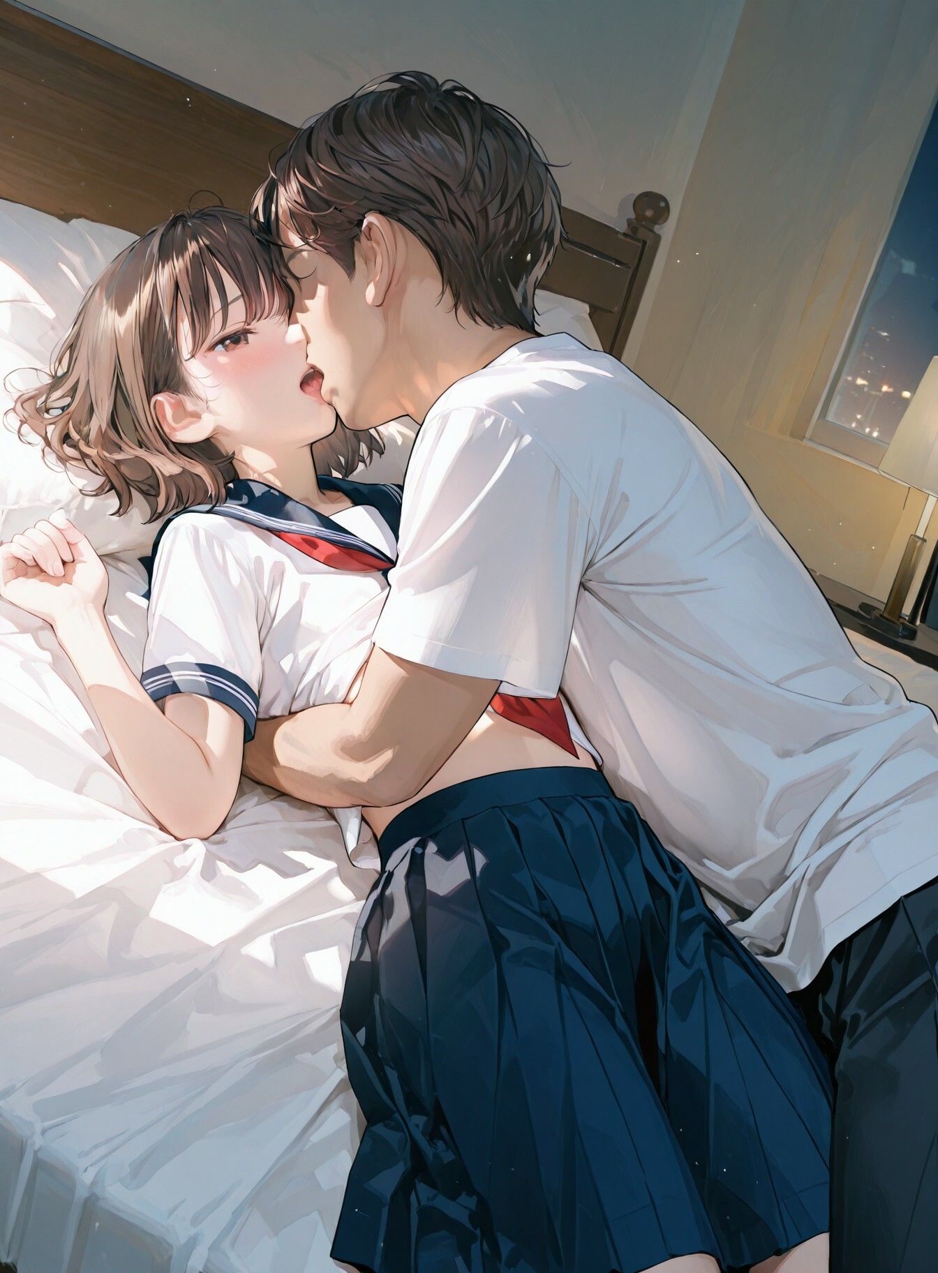 つるぺた女子校生 失恋の君に、うち来る？って聞いたら サンプル画像 2