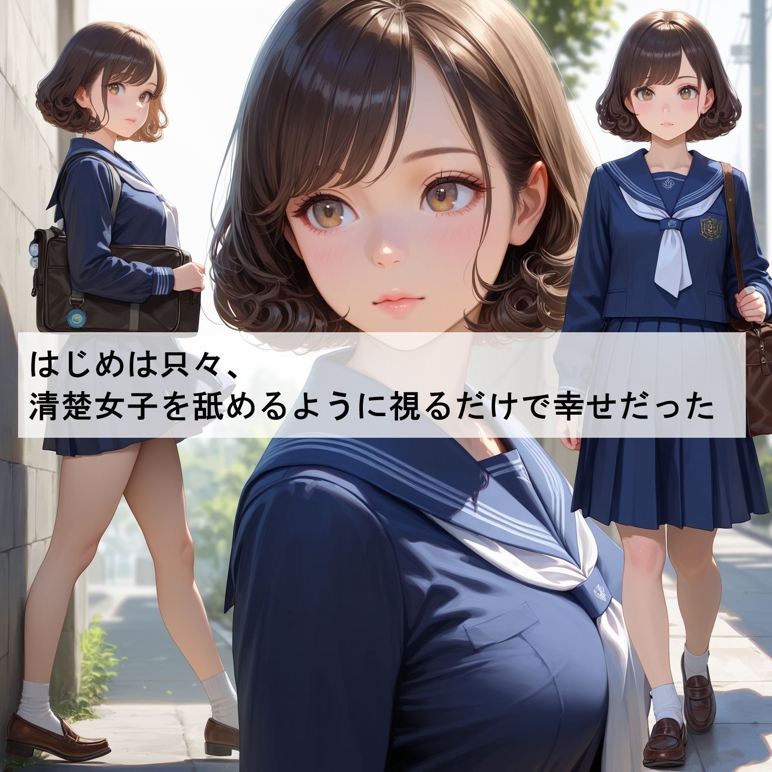 ある日、僕は神の眼を手に入れました。-女子校生のラッキーパンチラを追い求めた男の奇蹟- 画像1