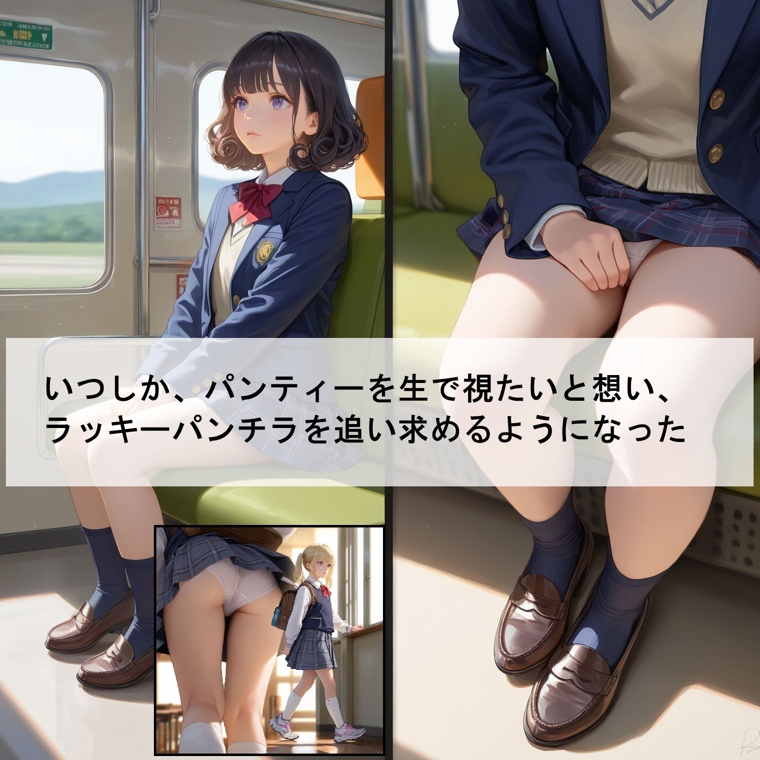 ある日、僕は神の眼を手に入れました。-女子校生のラッキーパンチラを追い求めた男の奇蹟- 画像3