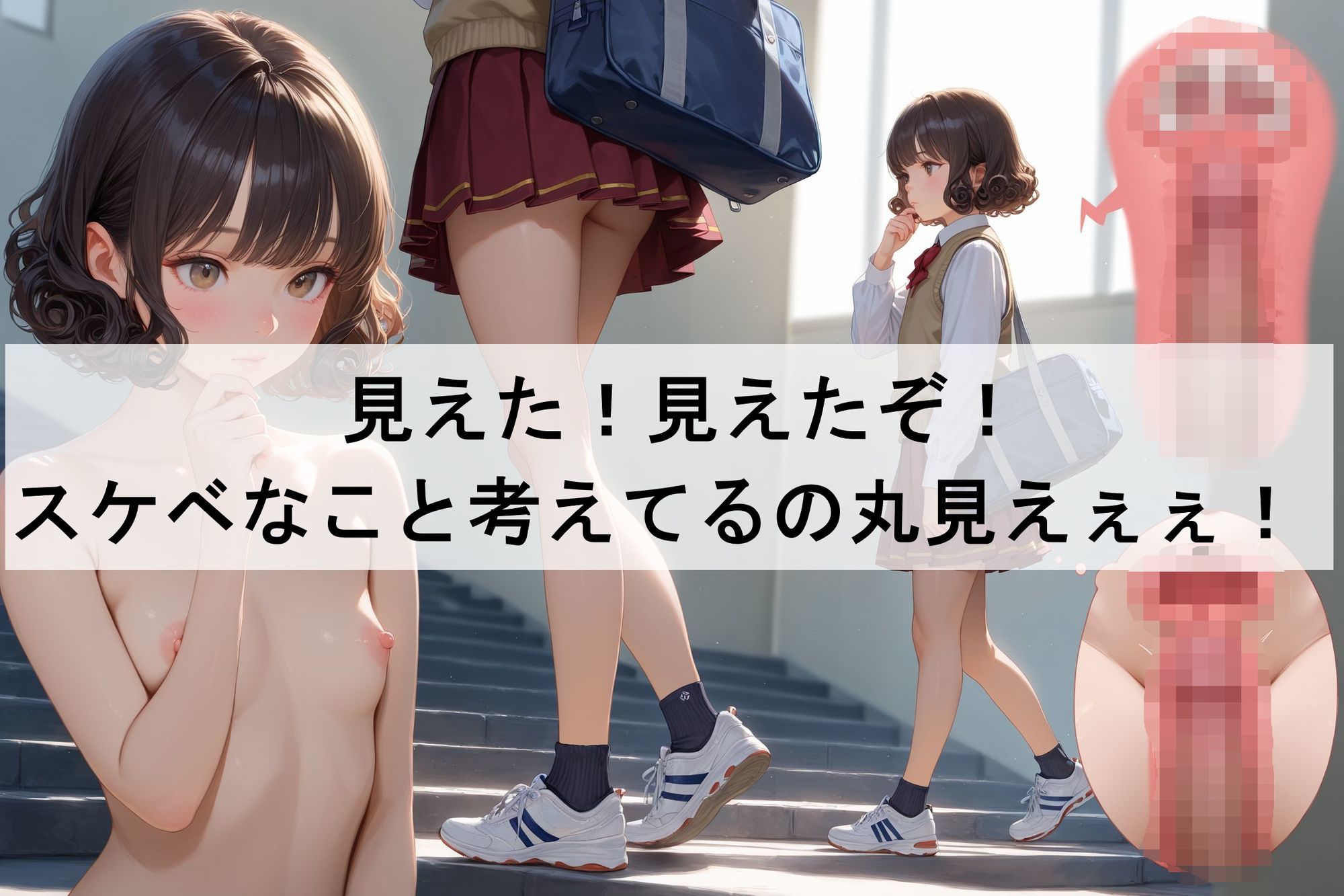 ある日、僕は神の眼を手に入れました。-女子校生のラッキーパンチラを追い求めた男の奇蹟- 画像8