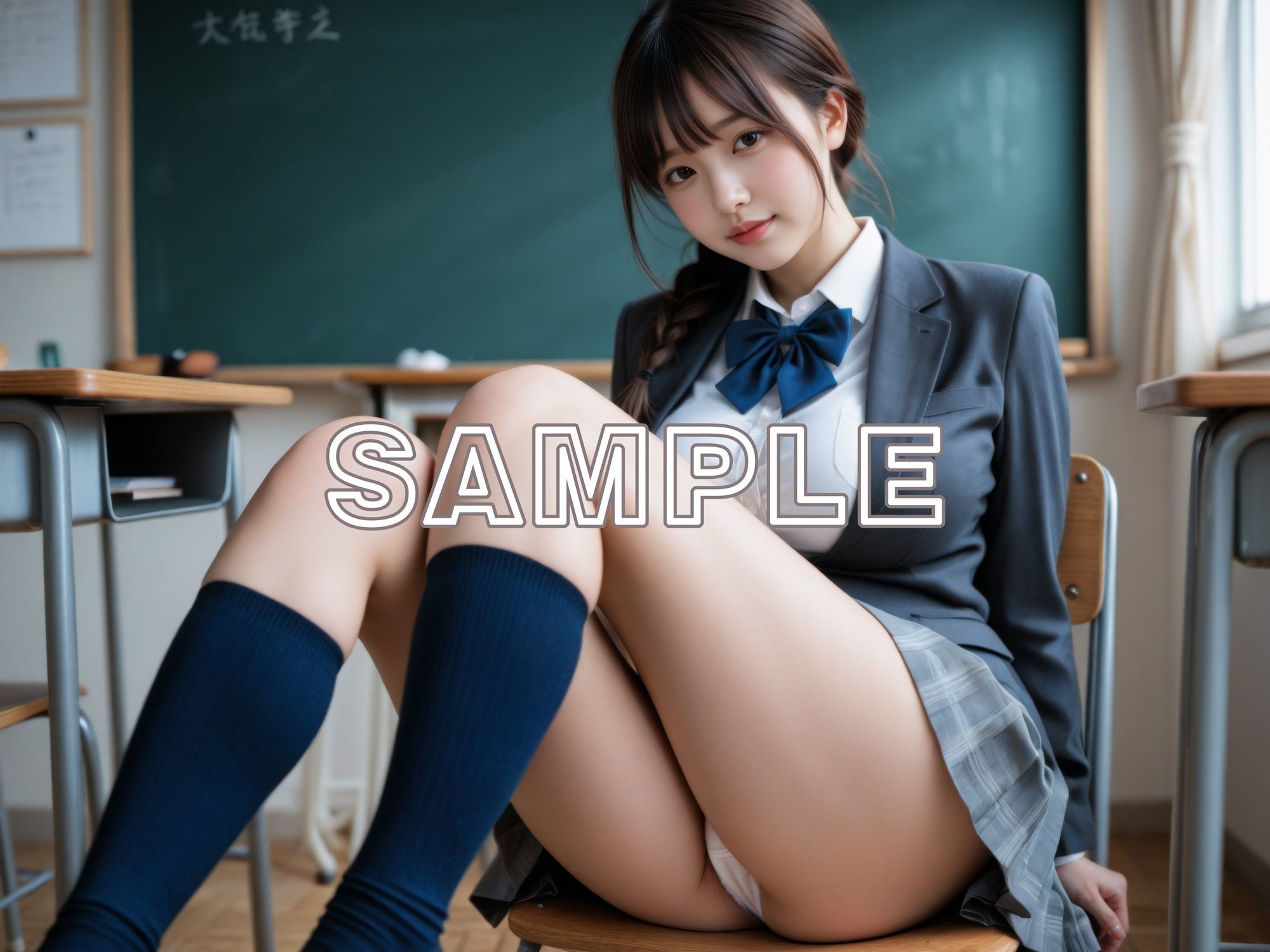 サンプル-見せたがり女子校生 制服の誘惑 Vol.4 - サンプル画像