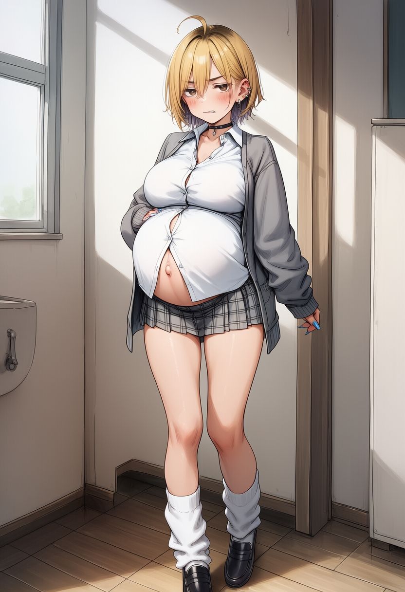 ヤンキーのクラスメートとsexして妊娠させて出産させてを2回_8