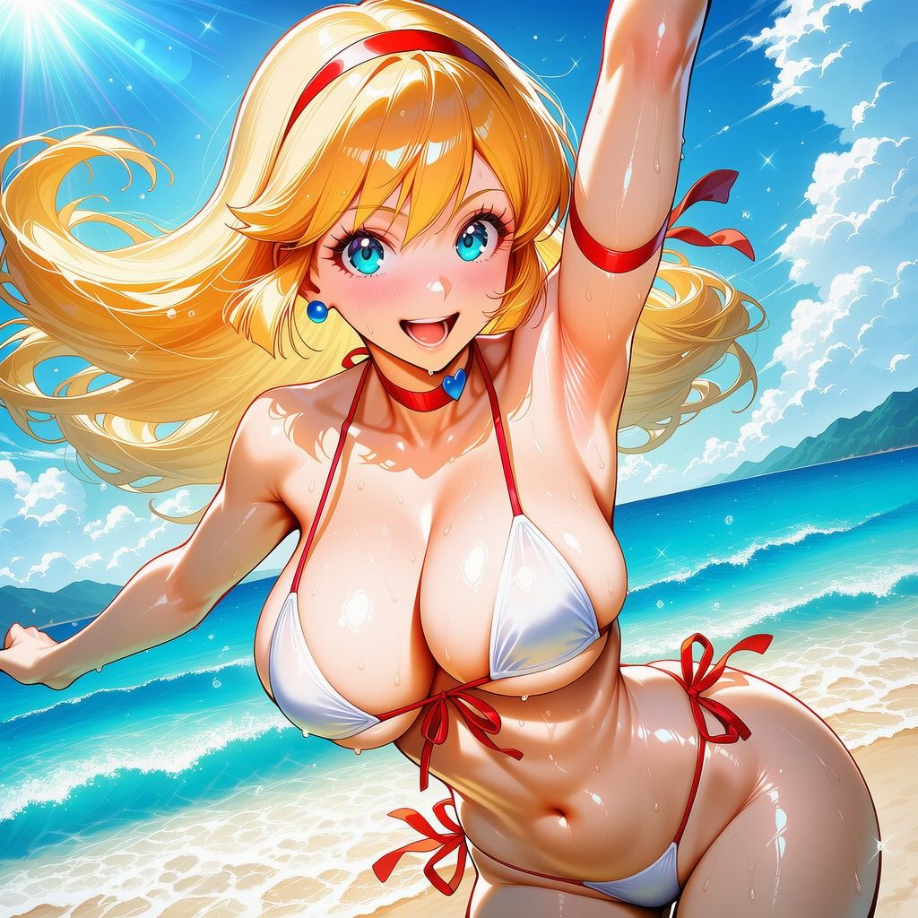 ハニーさんのイラスト集 〜豊満な双乳とムチムチしている下半身〜 画像3