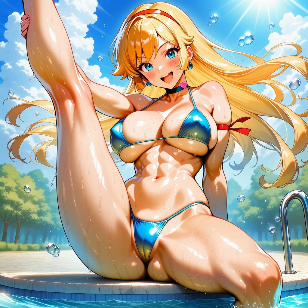 ハニーさんのイラスト集 〜豊満な双乳とムチムチしている下半身〜 画像6