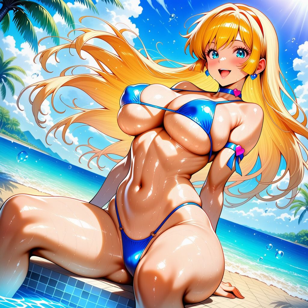 ハニーさんのイラスト集 〜豊満な双乳とムチムチしている下半身〜 画像7