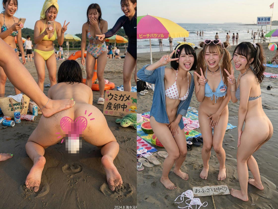 野外露出洗脳 サンプル画像 1