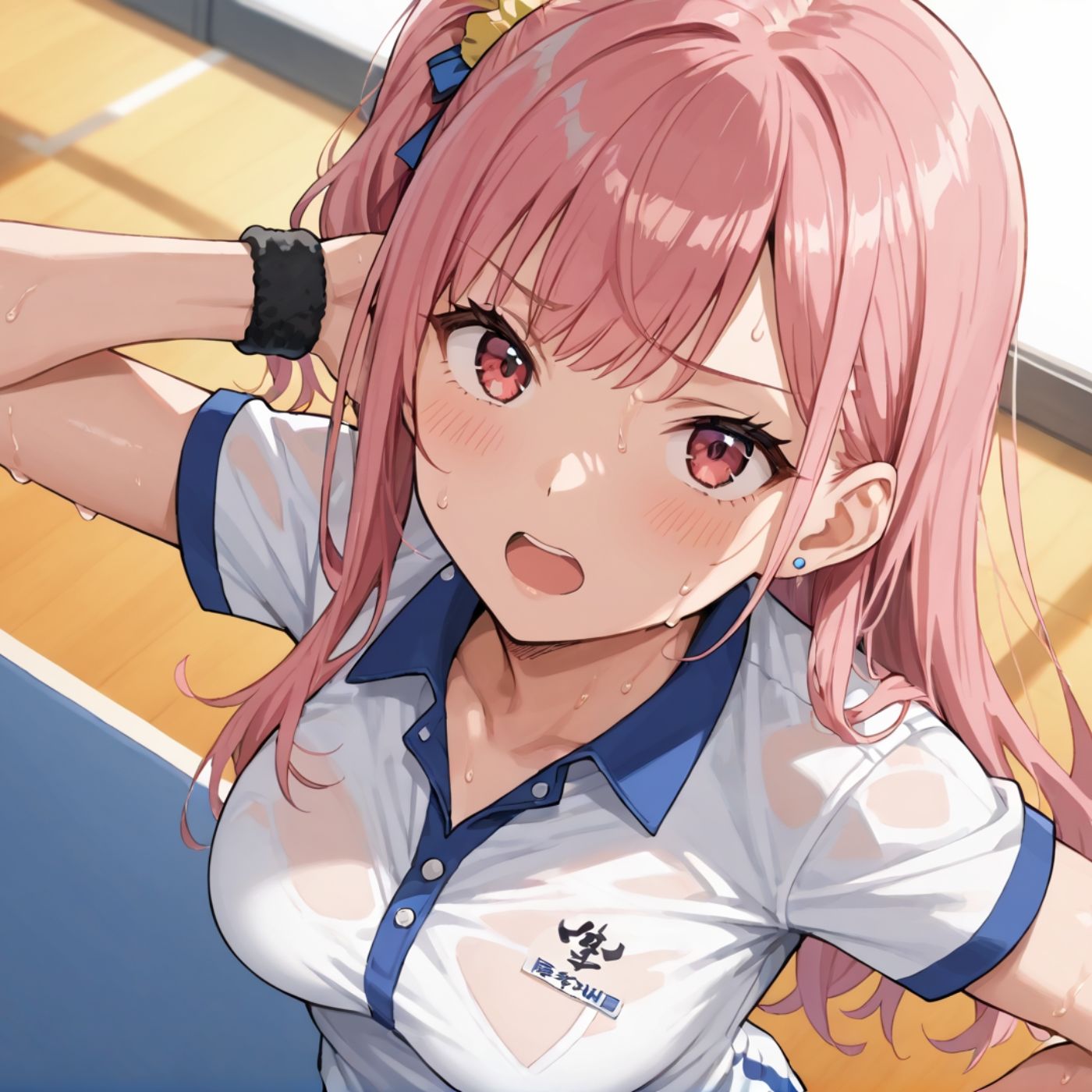 学園性活!ユニフォームに滲む汗 テニス部の本気がエロい3【汗かく美少女の厳選CG332枚収録】PC向け 画像3