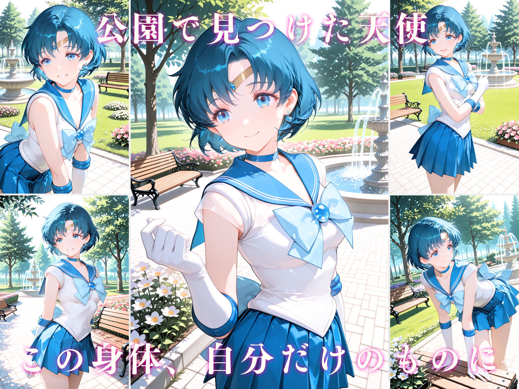 【4K動画付き】セーラーマ〇キュリー 催●支配:公園で見かけたカワイイあの子を犯したいー 4K高画質 美少女戦士セーラ〇ムーン 水野亜〇 画像1