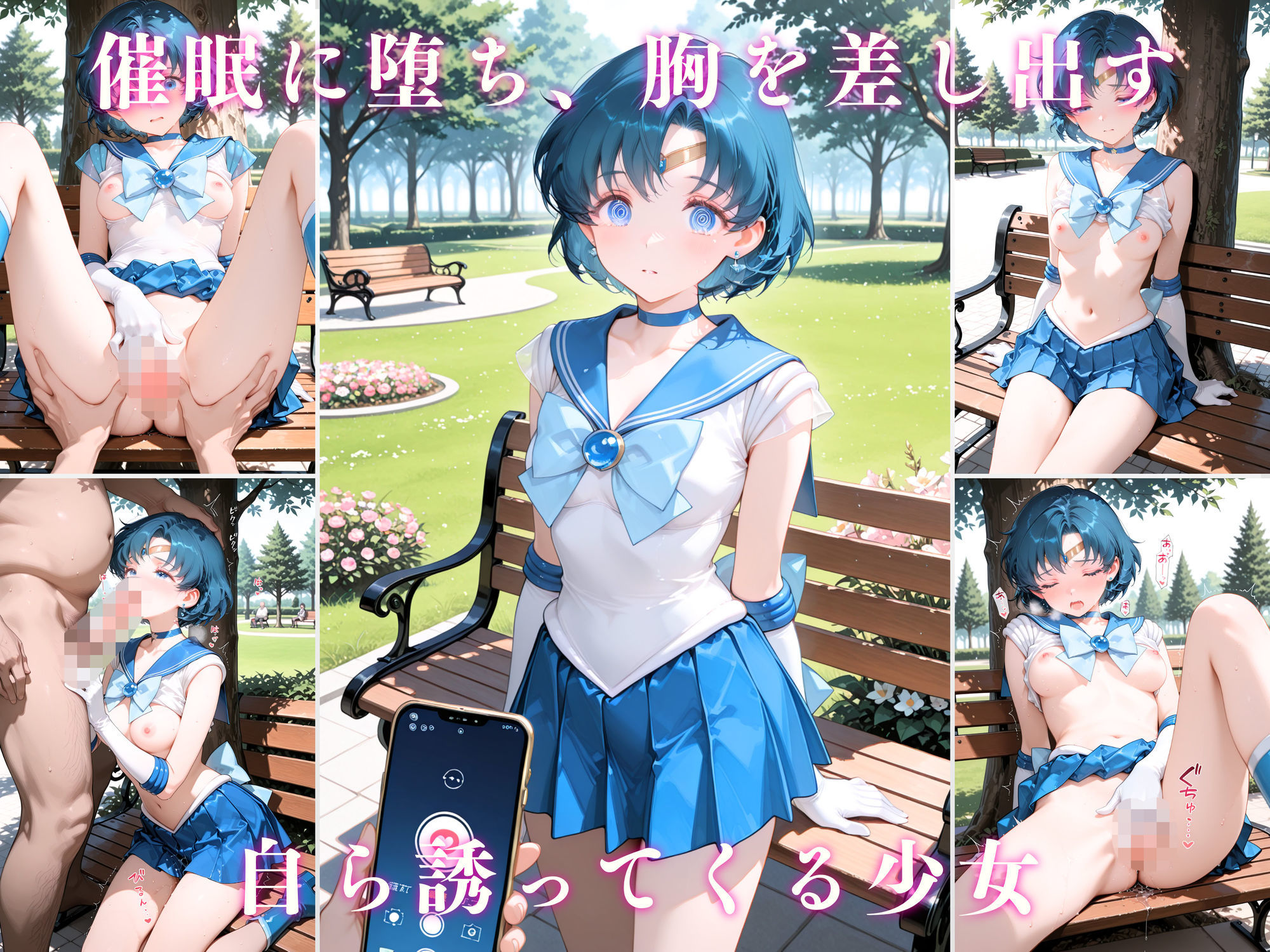 【4K動画付き】セーラーマ〇キュリー 催●支配:公園で見かけたカワイイあの子を犯したいー 4K高画質 美少女戦士セーラ〇ムーン 水野亜〇 画像2