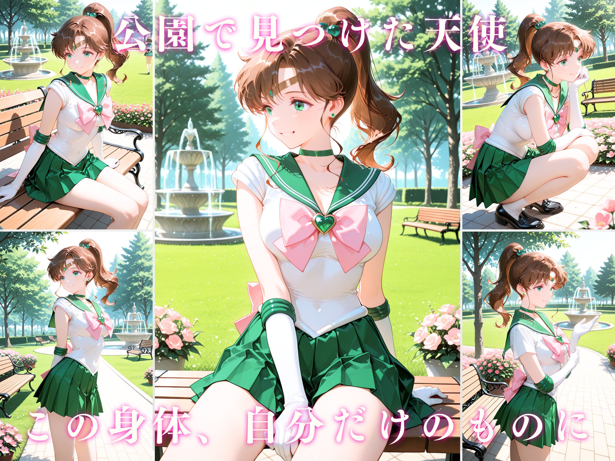 【4K動画付き】セーラージュ〇ター 催●支配:公園で見かけたカワイイあの子を犯したいー 4K高画質 美少女戦士セーラ〇ムーン 木野ま〇と 画像1