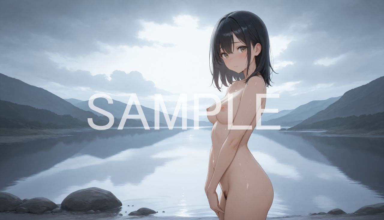 水辺の女の子の壁紙集 サンプル3