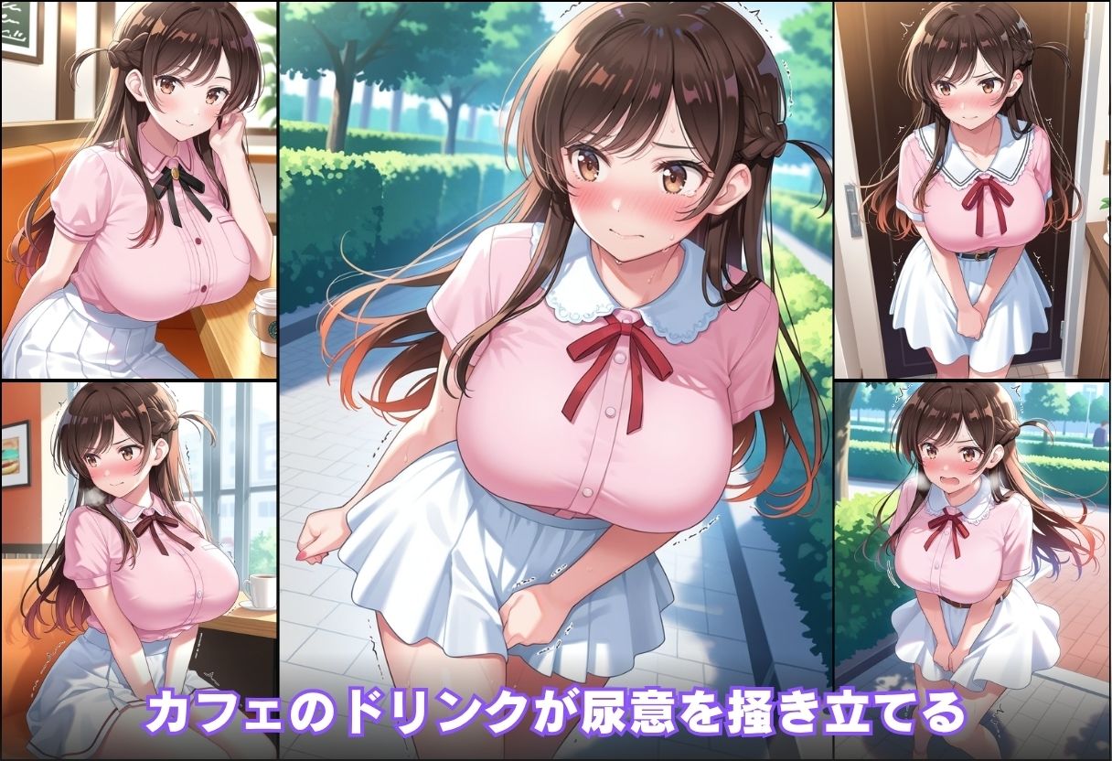 尿意の限界 彼女、おもらしします 水原千鶴 画像5