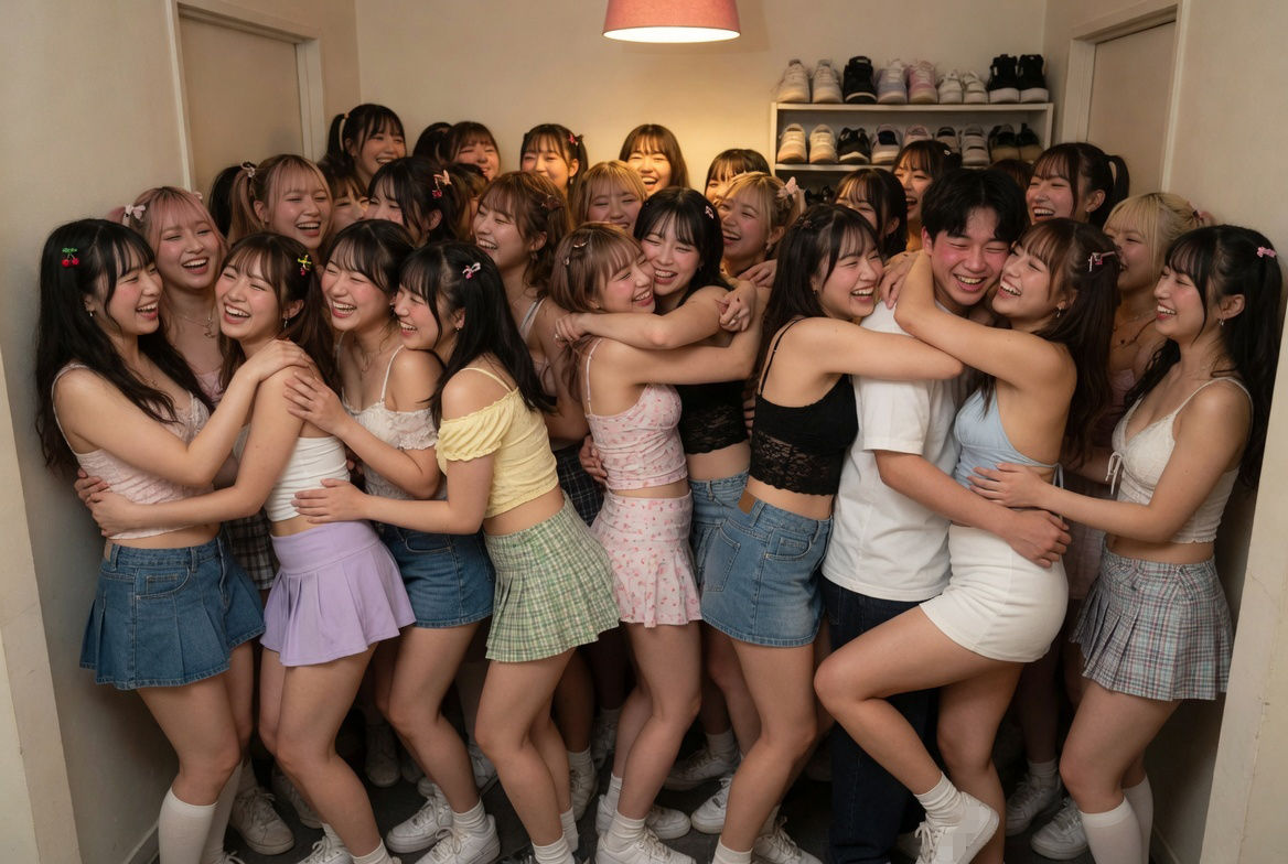 ぎゅうぎゅうハーレム 画像3
