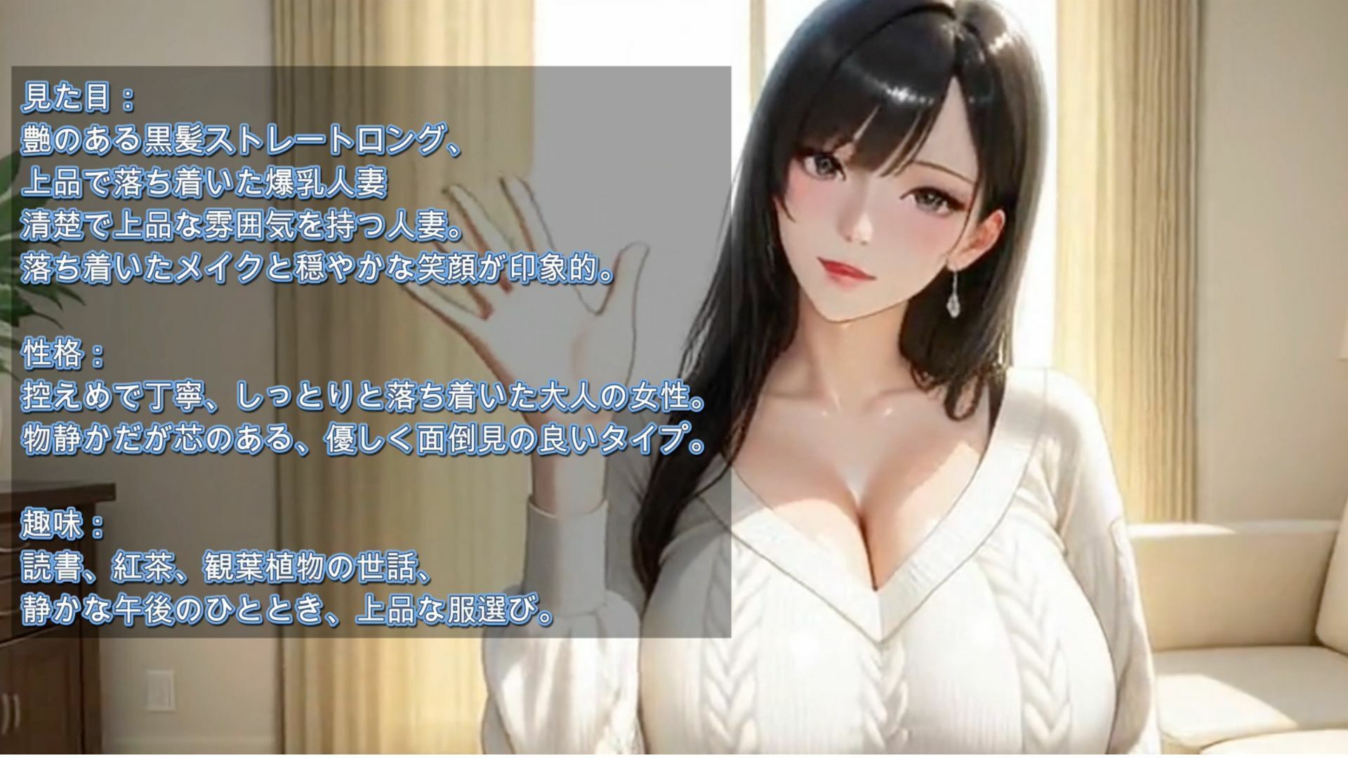 昼下がりの甘美密会 〜爆乳人妻たちの秘密の午後〜 画像1