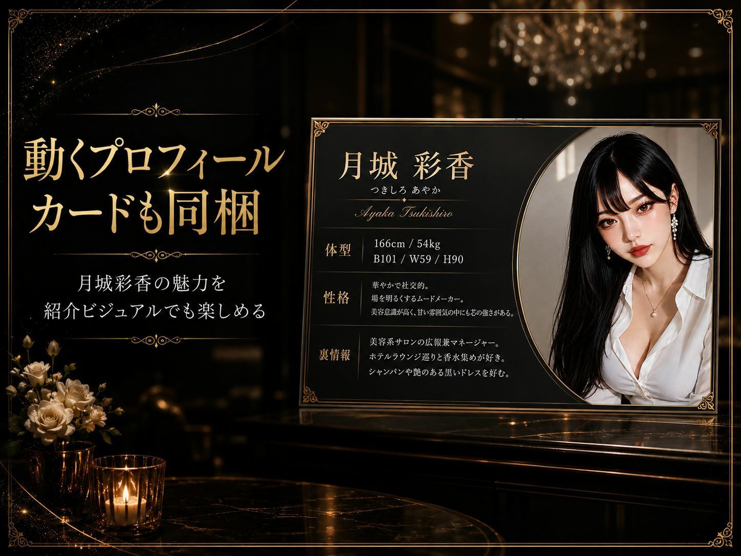 【音声付きOP】セレブ人妻、同窓会で不倫。10年ぶりに再会した憧れの彼女は、夫には言えないほど欲求不満だった サンプル3
