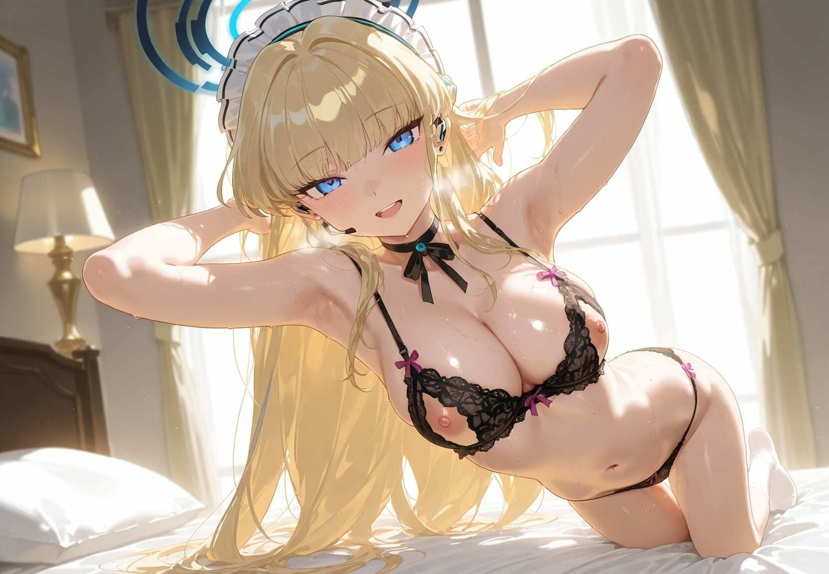 お兄ちゃん専用精液サーバーになりました(はーと) ブ〇ーアーカイブ 画像8