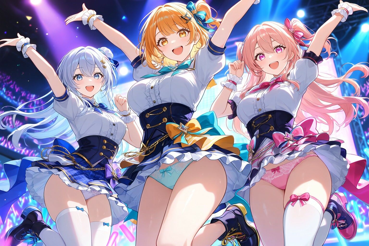 いろんなシチュエーションでパンチラ サンプル3