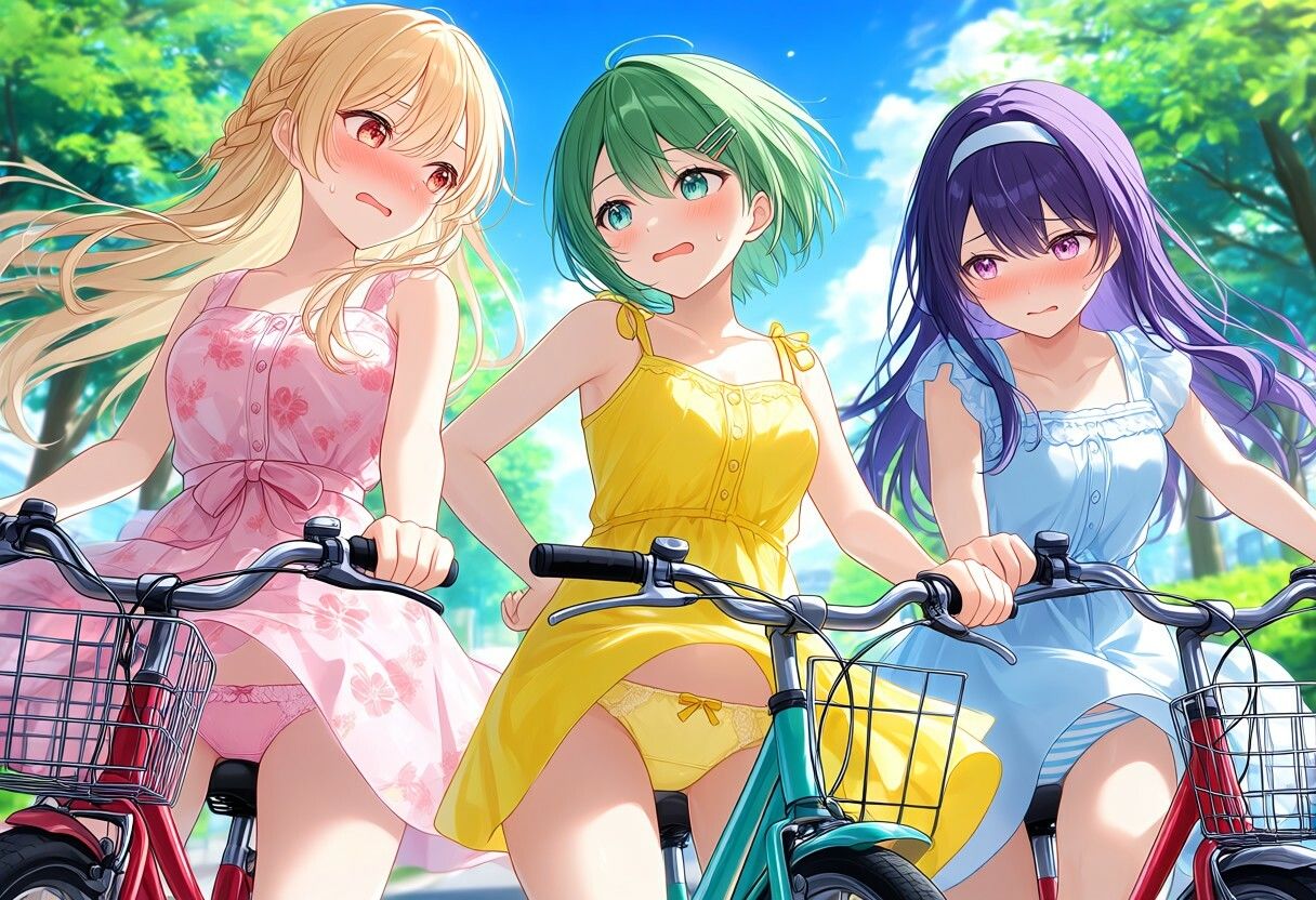 いろんなシチュエーションでパンチラ サンプル9