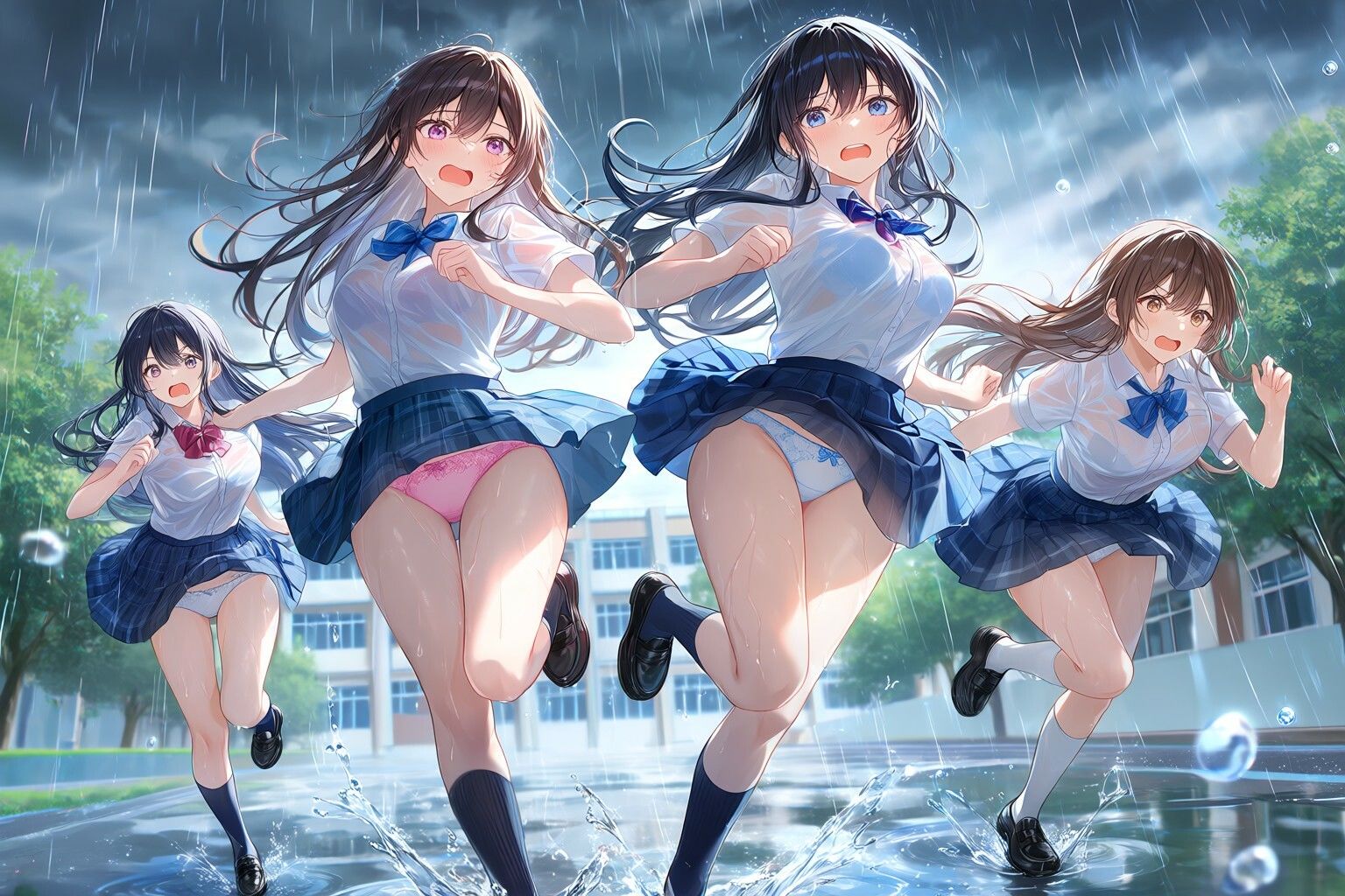 いろんなシチュエーションでパンチラ サンプル10