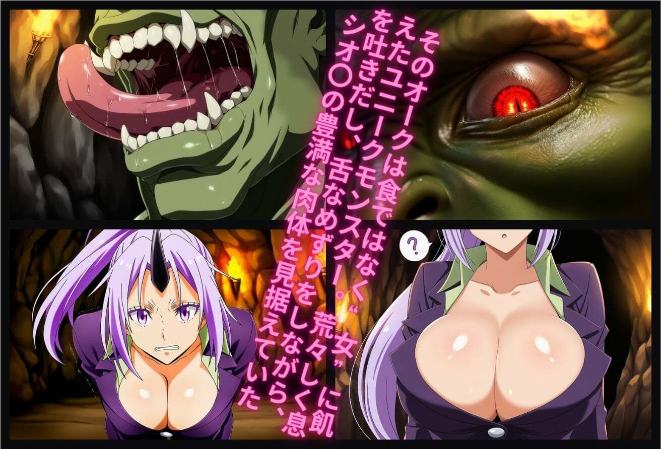 ヒロイン敗北 〜爆乳秘書、最強絶倫オークに敗北す〜 画像2