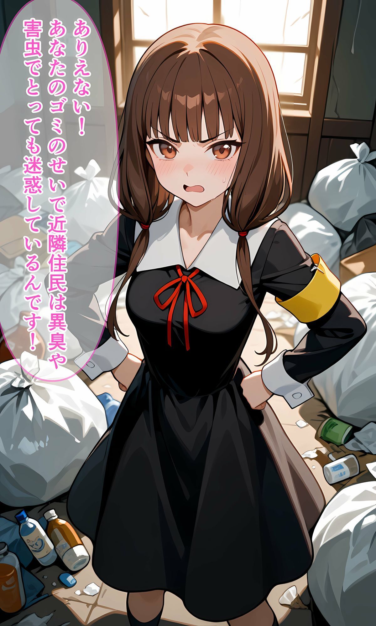 ゴミ屋敷を注意しに来たみこちゃんの末路 サンプル1