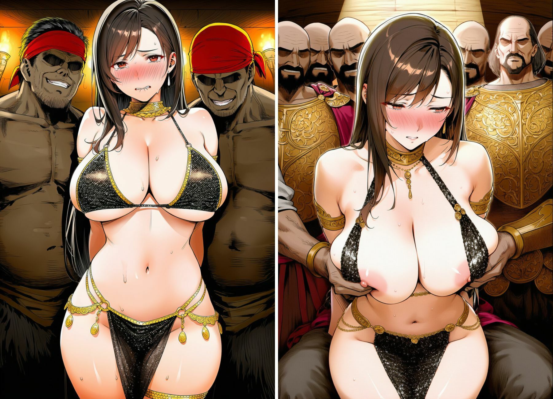 かくとう娘の陥落記〜縛られ焦らされ自分から腰を振るまで〜3