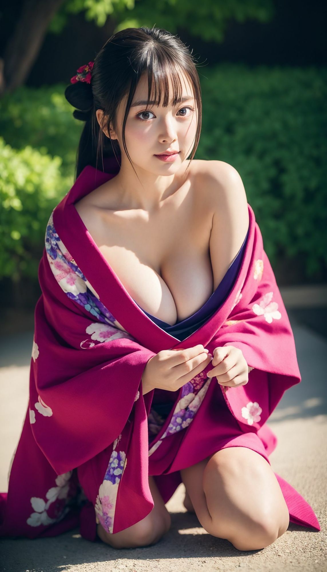 大和撫子 秘められた胸の谷間 第四巻 乱れた浴衣の裾から覗く、美しき誘惑 サンプル8