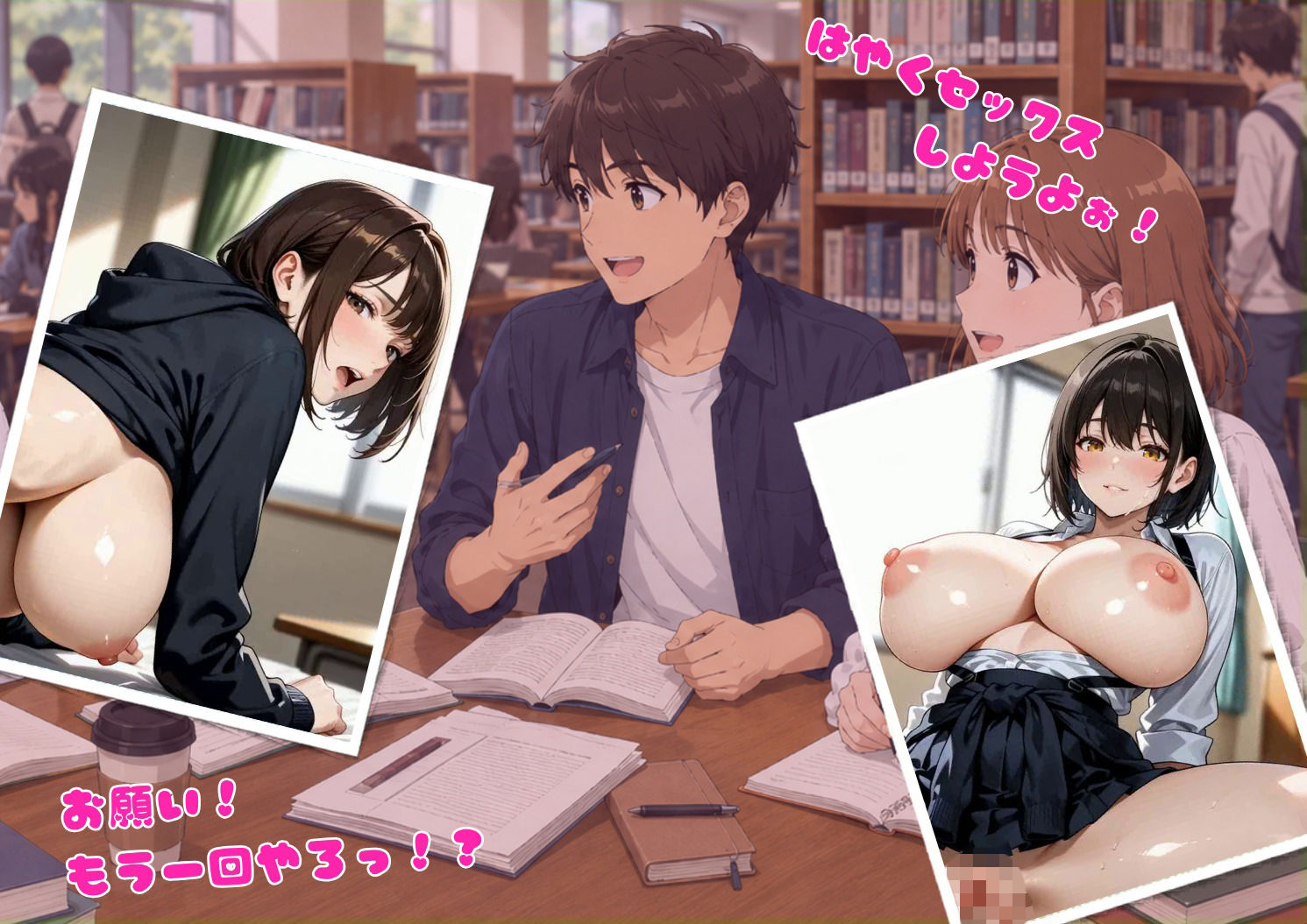 【4K120FPS】大学入学したら美女だらけで毎日中出しセックスざんまいだった件 サンプル1