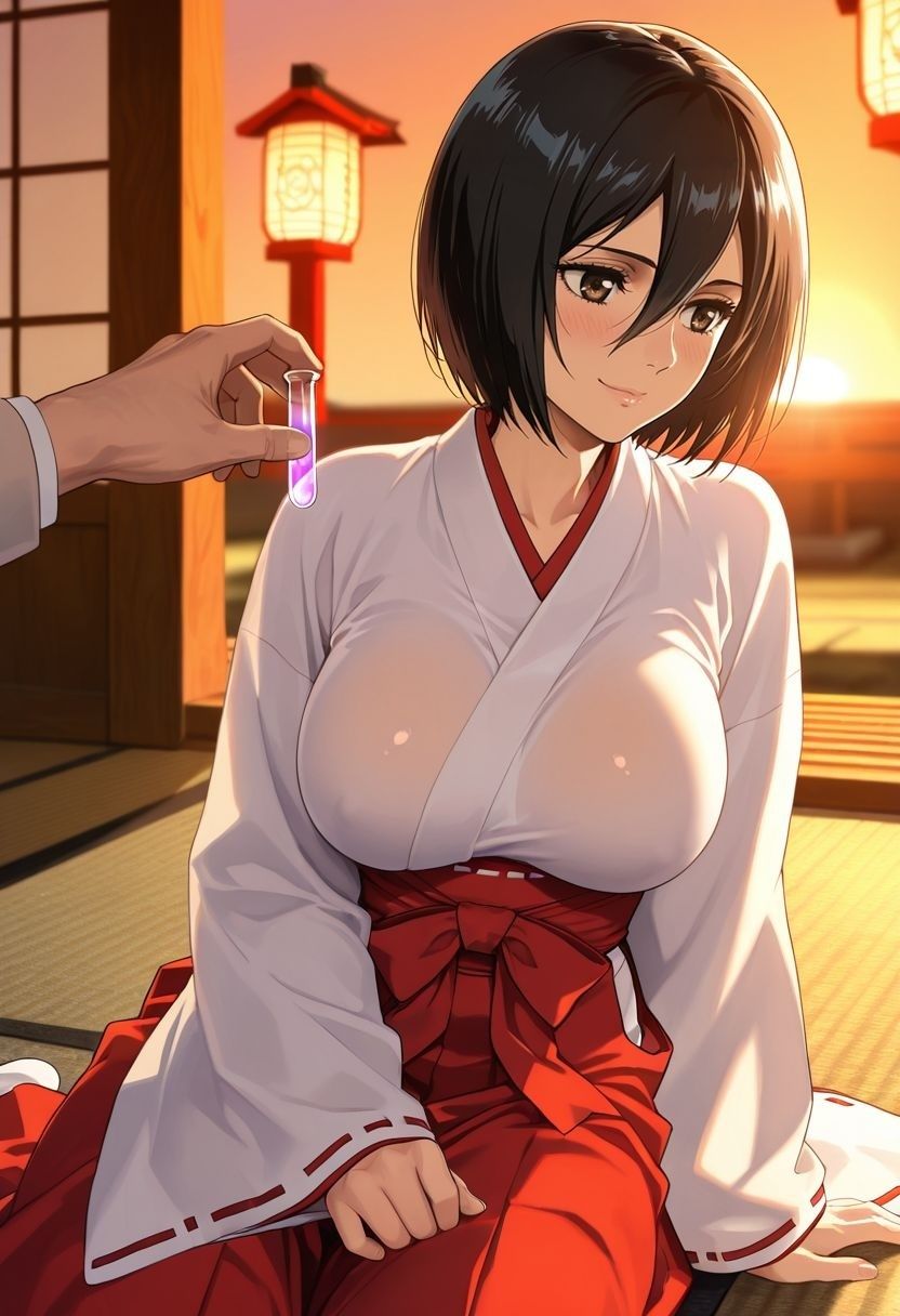 もしも。。。このキャラが巫女だったら〜ミ〇サ〜 サンプル2