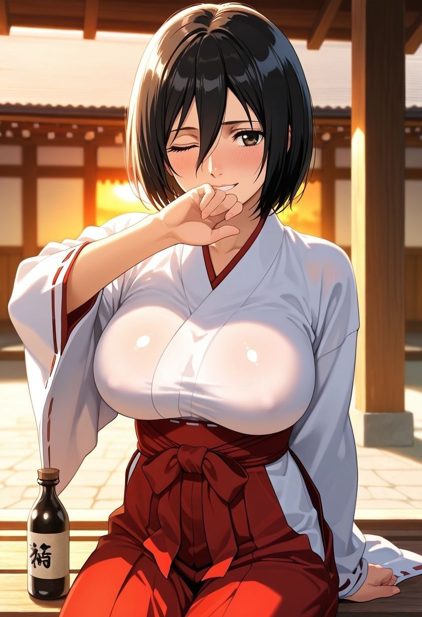 もしも。。。このキャラが巫女だったら〜ミ〇サ〜 サンプル4